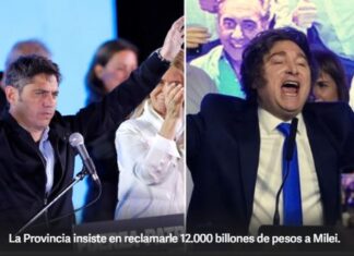 Kicillof volvió a reclamar fondos y Bianco ironizó sobre la designación de Santilli en el Gabinete nacional