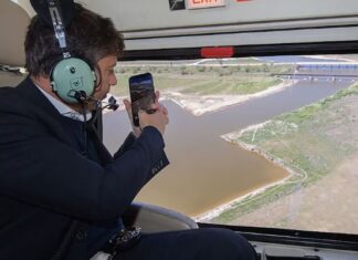 Provincia de Buenos Aires: Kicillof aseguró financiamiento para el tramo V del Salado y cuestionó a Milei por obras paralizadas