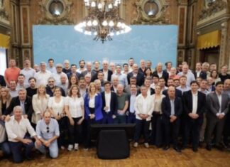 Kicillof anunció fondos para municipios y reforzó reclamos a Nación