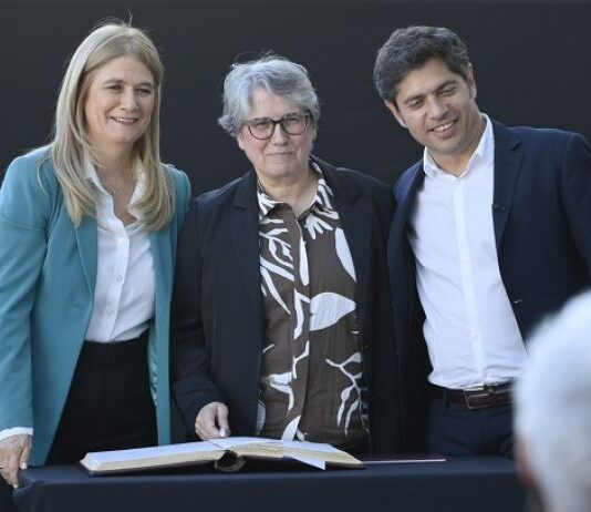 Kicillof tomó juramento a Flavia Terigi como nueva directora general de Cultura y Educación
