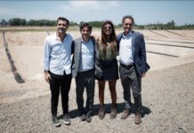 Salto: Kicillof inauguró la nueva celda sanitaria y repavimentó un tramo de la Ruta 31