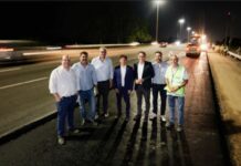 Provincia: Kicillof recorrió la obra del cuarto carril de la Autopista Buenos Aires–La Plata
